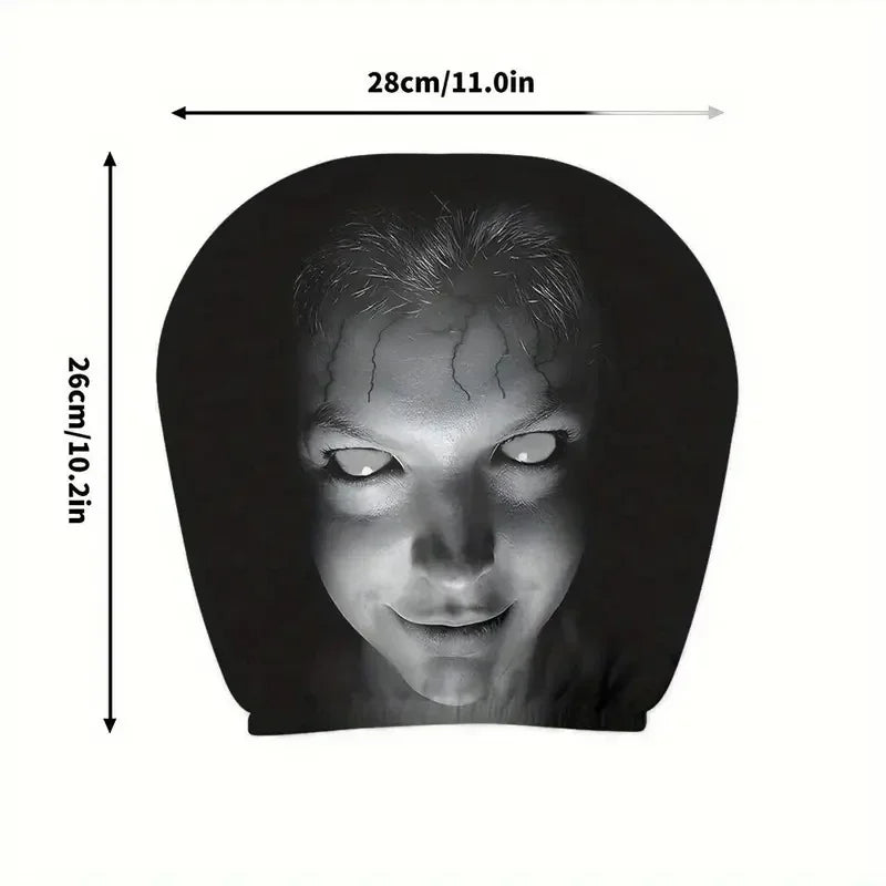 SpookSeat™ Spooky Car Headrest Covers
